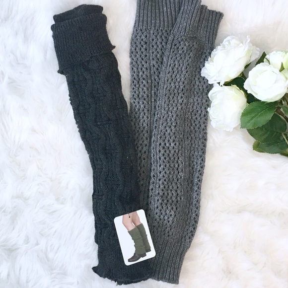 Accessories - NWOT leg warmers bundle of two pairs